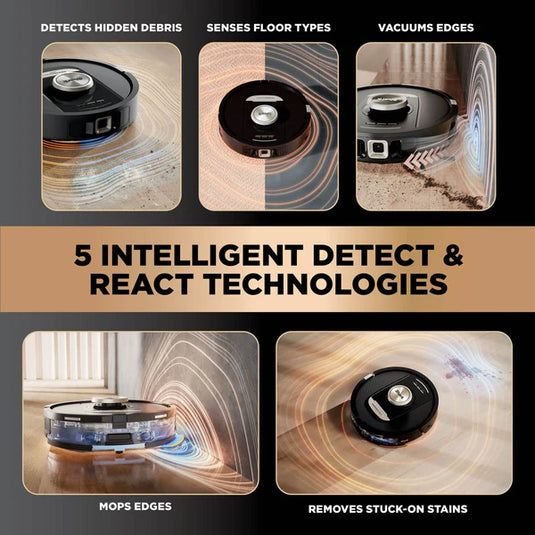 Shark PowerDetect NeverTouch Pro 2-in-1 Self-Empty | Self-Refill & Self-Clean Robot Vacuum & Mop | RV2800ZEUK