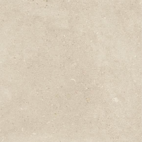 shellstone dry tile in cream, 90x90cm