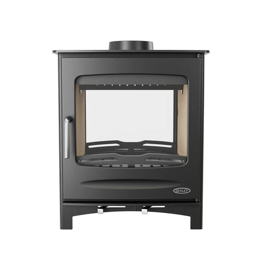 Henley Sherwood 10KW Double Sided Eco | Multifuel Stove | Matt Black | ST477