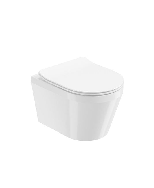 Sonas Living Wall Hung Wc White & Soft Close Seat | USW0657