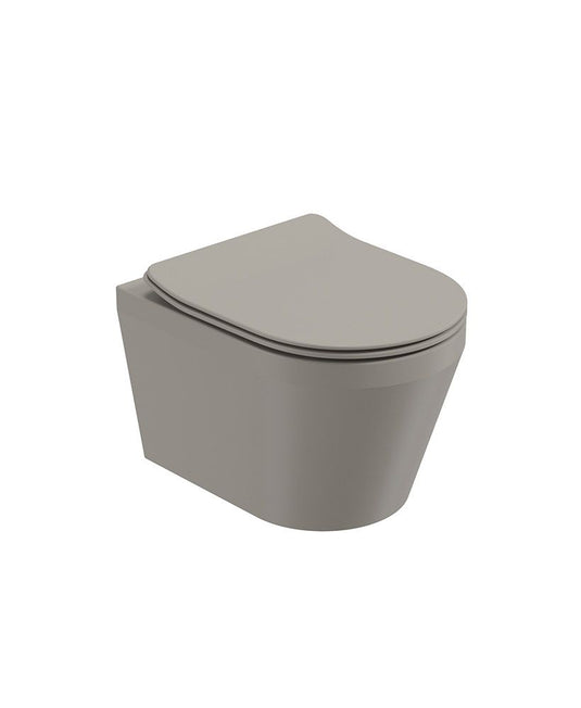 Sonas Living Wall Hung Wc City Stone & Soft Close Seat | USW0659