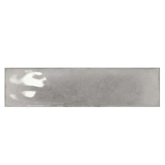 splendours tile in grey, 7.5x30cm