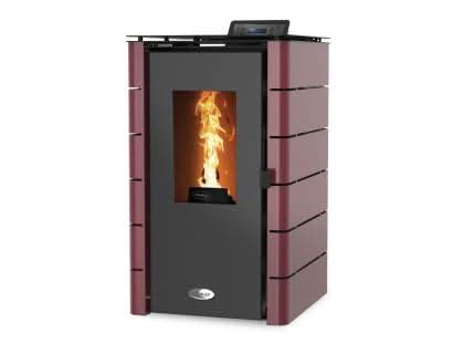 Stanley  Solis K50 6Kw Wood  Pellet Stove | Claret | K50PSCLT
