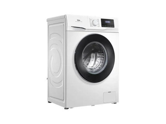 TCL Washing Machine with Steam Wash & Honeycomb Drum | 7KG | 1400 Spin | White | FF0714WA0UK