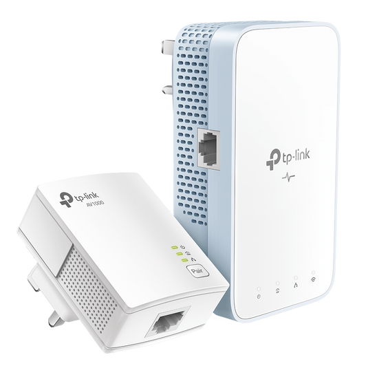 TP LINK AV1000 1-port Gigabit & AC750Mbps Wi-Fi Powerline Starter Kit | WPA7517KIT
