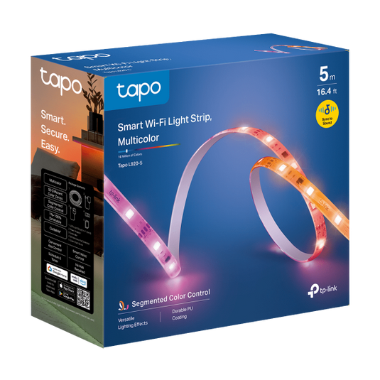 Tapo Smart Light Strip | Multicolour | 5m | Tapo L9205