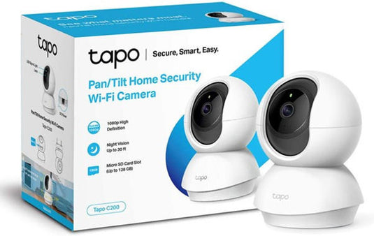 Tapo Pan/Tilt Home Security Wi-Fi Camera | TAPOC200P2