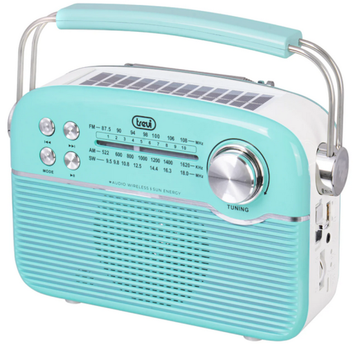 Trevi Retro BT Portable Radio Blue | 042596