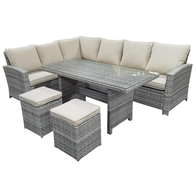 Tuscany Rattan Corner Dining Sofa Set | W01552