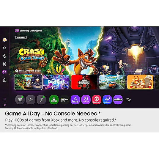 Samsung 43" Crystal UHD | U7000F 4K Smart TV (2025) | UE43U7000FKXXU