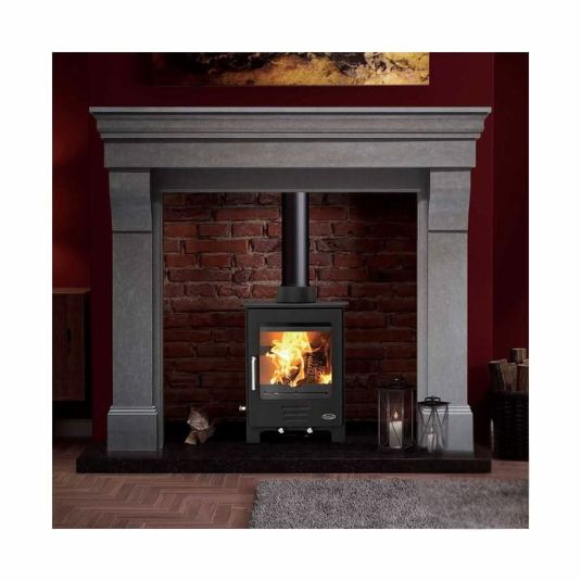 Henley Severn 5kW Eco| Multi Fuel | Matt Black | ST311