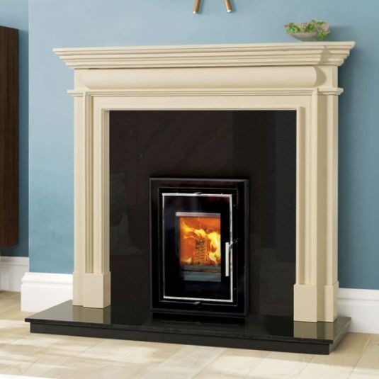 Henley Athens 400 | 4.8kW | Wood Burnning | Black Glass | ST028A