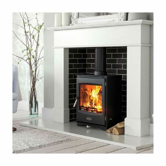 Henley Lincoln 5kW Eco | Multi Fuel | Matt Black | ST323