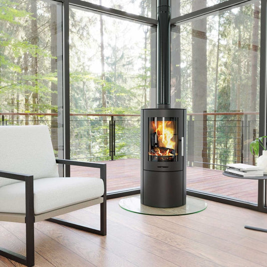 Henley Geneva 5KW With Logstore | Wood Burning | ST455