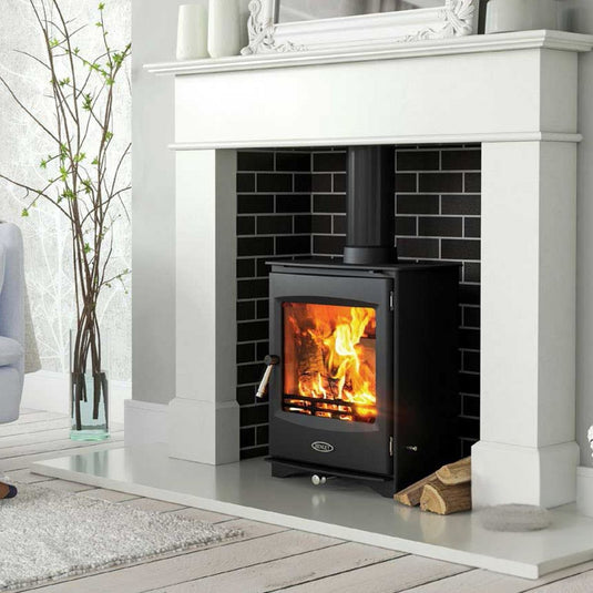 Henley Lincoln 5kW Eco | Multi Fuel | Matt Black | ST323