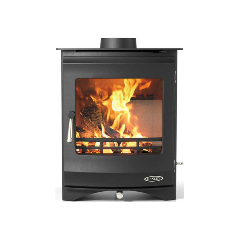 Завантажте зображення в засіб перегляду галереї, Henley Elcombe 5kW Eco | Multi Fuel | Matt Black | ST325
