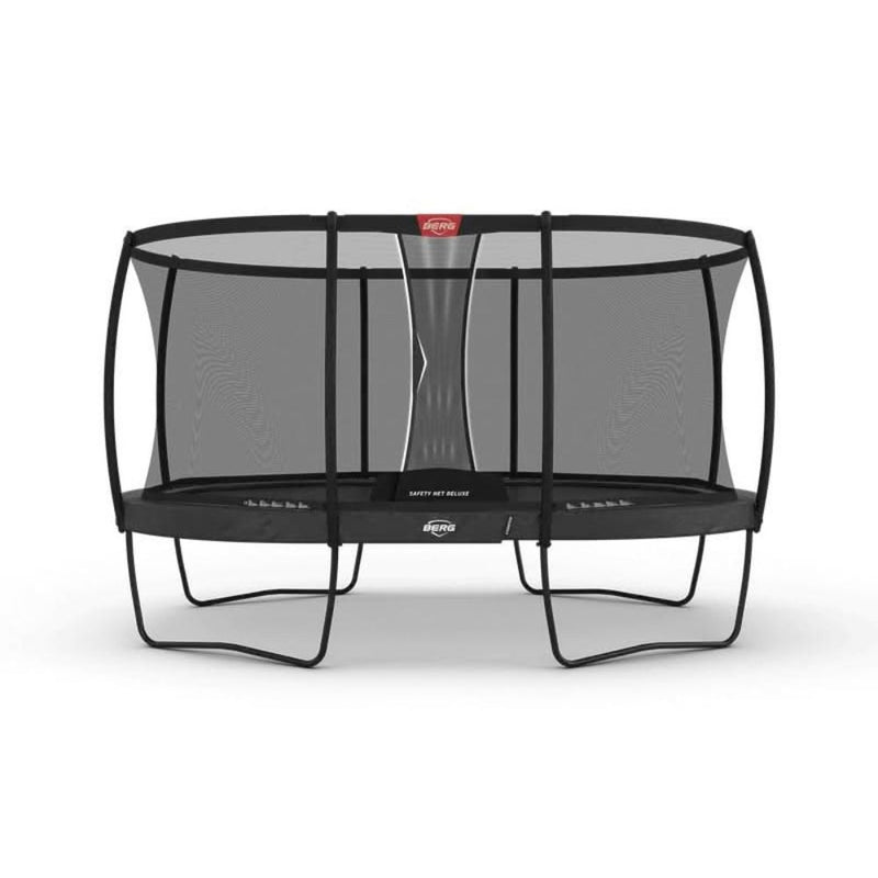 Load image into Gallery viewer, Berg Grand Champion Regular Trampoline | 470CM/ 15FT | Safety Net Deluxe | Grey | 30.35.74.32
