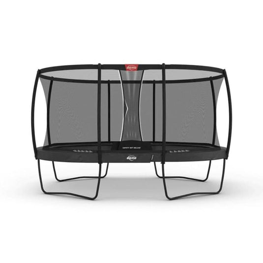 Berg Grand Champion Regular Trampoline | 470CM/ 15FT | Safety Net Deluxe | Grey | 30.35.74.32