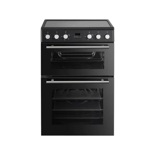 PowerPoint 60cm Double Cavity Ceramic Top Cooker – Black | P06C2MDBL