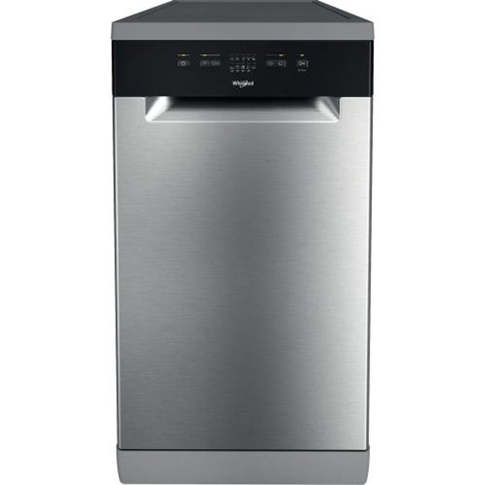 Whirlpool Slimline Dishwasher | Stainless Steel | WH2FE10CS80XUK