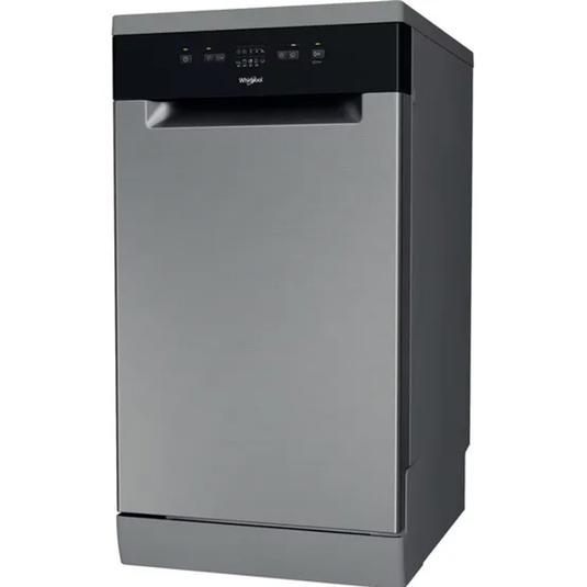 Whirlpool Slimline Dishwasher | Stainless Steel | WH2FE10CS80XUK