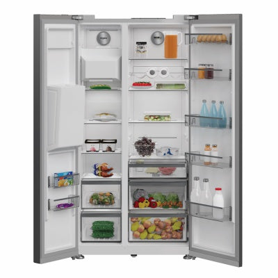 Whirlpool Fridge Freezer | 179x91cm | Pearl Inox | WHG2 6573W X4UK