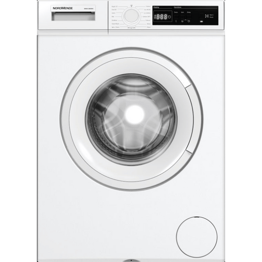 NordMende 8kg Washing Machine | White | 1200 Spin | A Rated | WMA1280WH