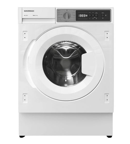 NordMende Integrated Washing Machine | 8KG | 1200 Spin | WMI1280WH