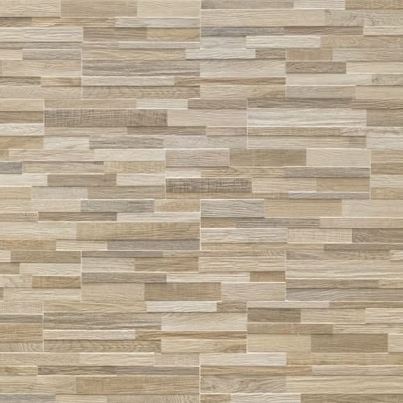 wall art tile in sand, 15x61cm