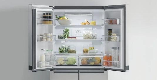 Whirlpool American Style Fridge Freezer Inox | 1874 (H) X 909 (W) X 698 (D) | WQ9B1L1