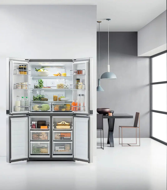 Whirlpool American Style Fridge Freezer Inox | 1874 (H) X 909 (W) X 698 (D) | WQ9B1L1