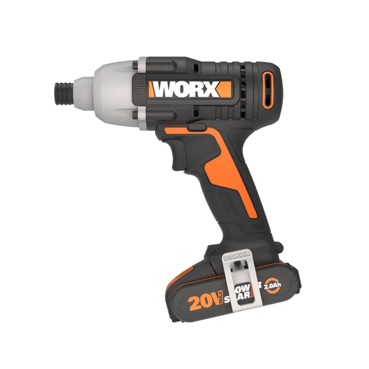 Worx Cordless Impact Driver | Battery, Charger & Carry Case | 20v | WX291