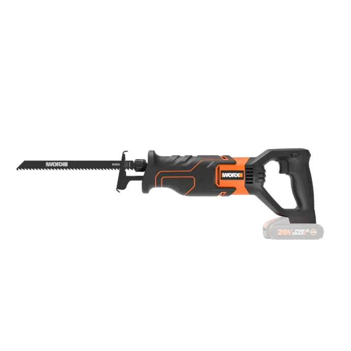 Worx Cordless Reciprocating Saw | 20v | WX500.9