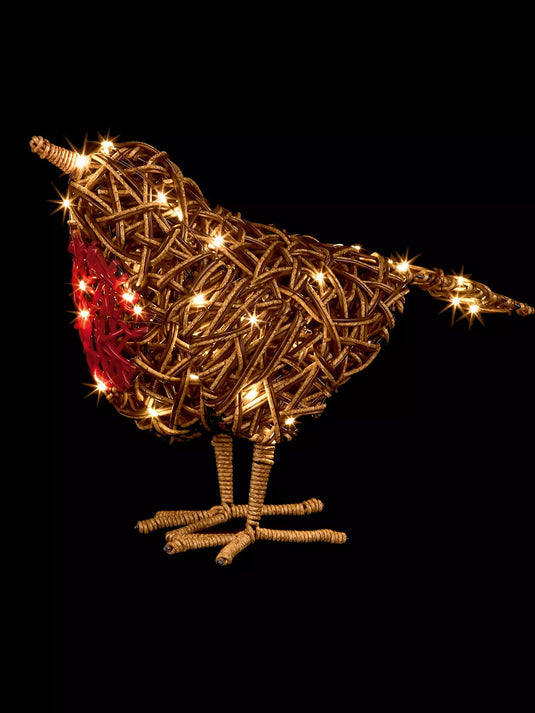 Premier 40cm Multi Action Lit Rattan Robin | LB251700