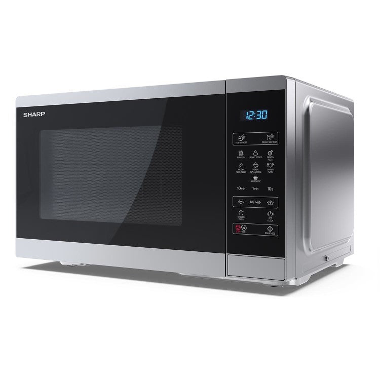 Load image into Gallery viewer, Sharp 25L 900W Solo Microwave Silver | YC-MS252AU-S
