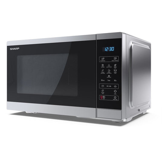 Sharp 25L 900W Solo Microwave Silver | YC-MS252AU-S