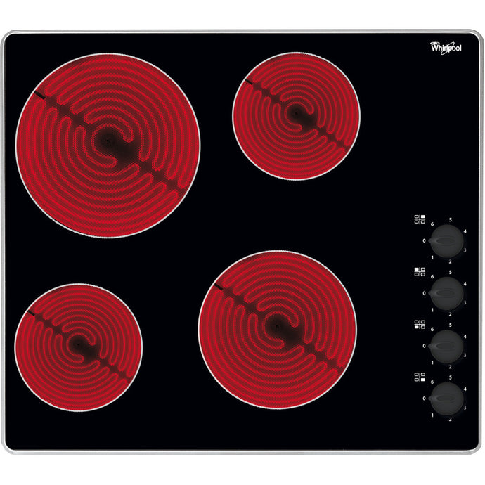 Whirlpool Absolute Ceramic Hob | Black | 60cm | AKM 609 IX