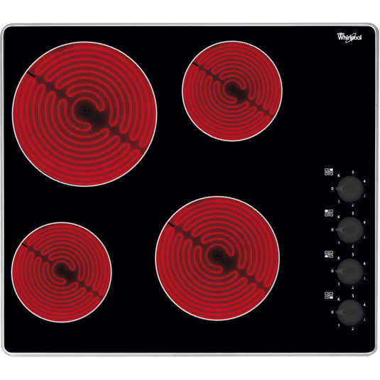 Whirlpool Absolute Ceramic Hob | Black | 60cm | AKM 609 IX