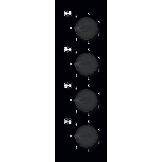 Whirlpool Absolute Ceramic Hob | Black | 60cm | AKM 609 IX
