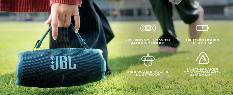 Załaduj obraz do przeglądarki galerii, JBL Charge 6 Portable Bluetooth Speaker | Red | JBLCHARGE6RED
