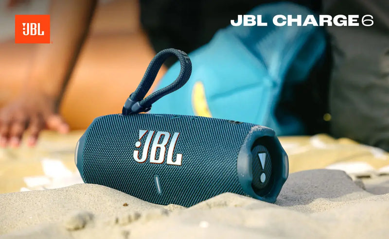 Załaduj obraz do przeglądarki galerii, JBL Charge 6 Portable Bluetooth Speaker | Red | JBLCHARGE6RED
