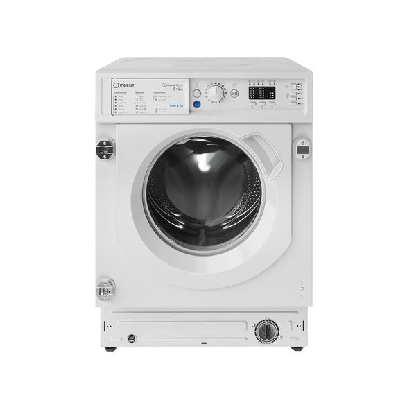 Indesit Push&Go 8/6kg Integrated Washer Dryer | BI WDIL 861485 UK