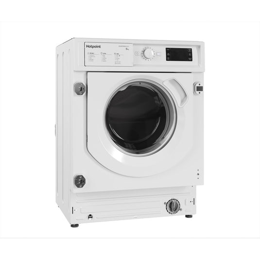 Hotpoint Built-in Anti-stain Washing Machine | White | 9kg | 1400rpm | BI WMHG 91485 UK