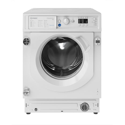 Indesit Push&Go BI 9kg Integrated Washing Machine | BI WMIL 91485 UK