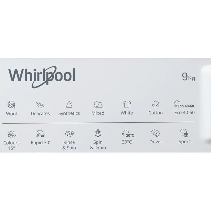 Załaduj obraz do przeglądarki galerii, Whirlpool Built-in FreshCare+ Washing Machine | 9kg | 1400 Spin | White | BI WMWG 91485 UK
