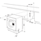 Whirlpool Built-in FreshCare+ Washing Machine | 9kg | 1400 Spin | White | BI WMWG 91485 UK