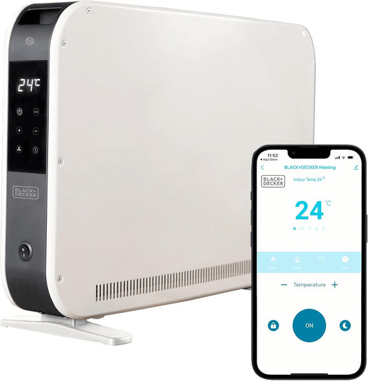 BLACK+DECKER Smart Convection Heater | 2.2kW | BXCV41014GB