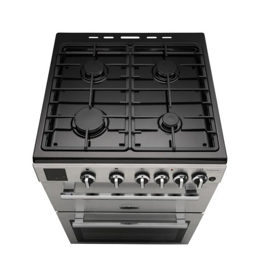 Rangemaster Professional+ 60cm | Gas | Stainless Steel with Chrome | 128140 | PROPL60NGFSS/C