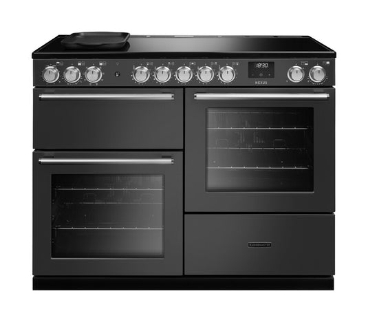 Rangemaster Nexus 110Cm Induction Standard Format Slate With Chrome Trim | NEXO110EIPSLT/CM1