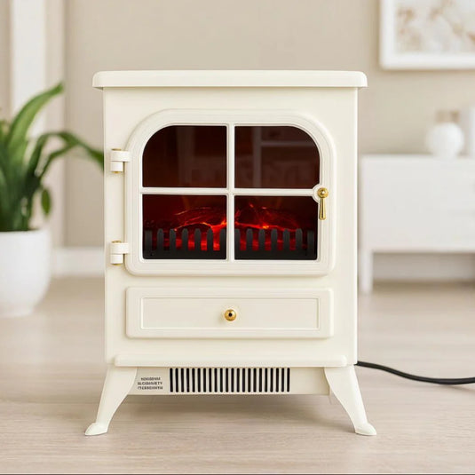 De Vielle Classic Electric Stove Cream | 1800W | DEF766326